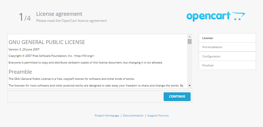 opencart step1